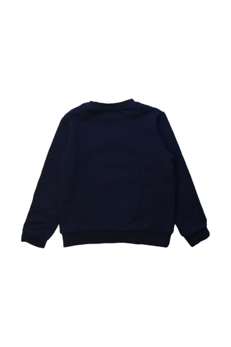 A Navy Crewneck Sweatshirts from Jacadi in size 8Y for boy. (Back View)