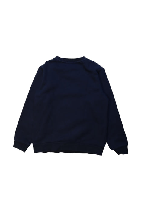 A Navy Crewneck Sweatshirts from Jacadi in size 10Y for boy. (Back View)