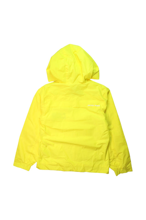 A Yellow Lightweight Jackets from Jacadi in size 10Y for girl. (Back View)