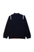 A Black Zippered Sweatshirts from Jacadi in size 10Y for boy. (Back View)