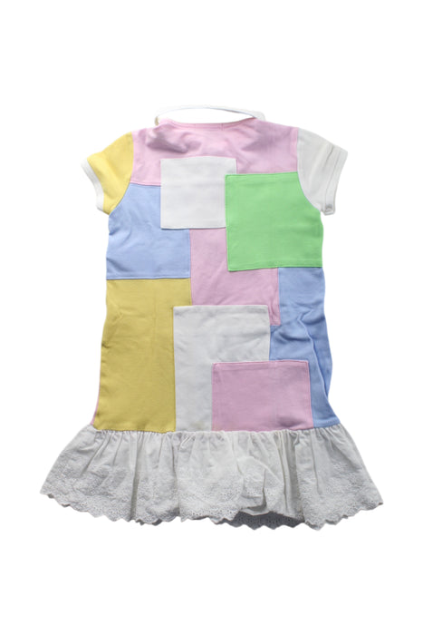 A Multicolour Short Sleeve Dresses from Polo Ralph Lauren in size 5T for girl. (Back View)