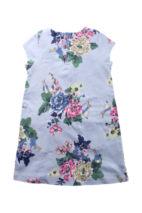 A Multicolour Short Sleeve Dresses from Joules in size 3T for girl. (Back View)