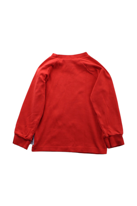 A Red Long Sleeve T Shirts from Purl Lamb in size 3T for neutral. (Back View)