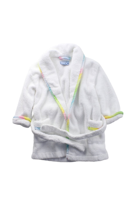 A White Sleepwear Bathrobes from Hill House in size 18-24M for neutral. (Front View)