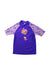 A Purple Rash Guards from Arena in size 5T for neutral. (Front View)