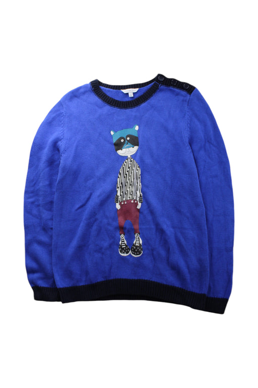 A Blue Knit Sweaters from Little Marc Jacobs in size 12Y for boy. (Front View)