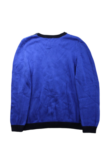 A Blue Knit Sweaters from Little Marc Jacobs in size 12Y for boy. (Back View)