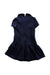 A Navy Short Sleeve Dresses from Nicholas & Bears in size 4T for girl. (Back View)