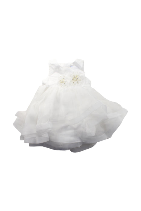 A White Sleeveless Dresses from Tartine et Chocolat in size 2T for girl. (Front View)