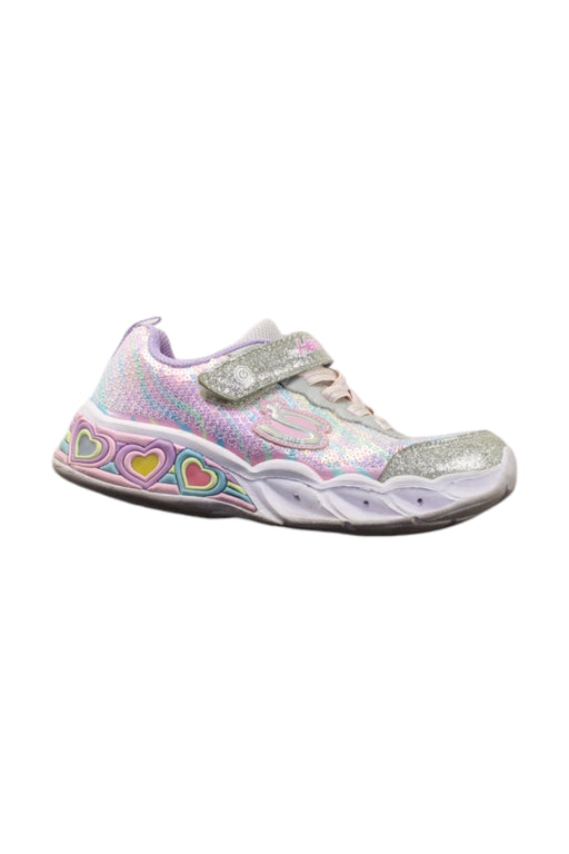 A Multicolour Sneakers from Skechers in size 6T for girl. (Front View)