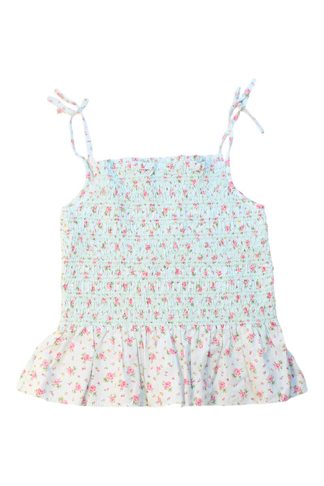 A Multicolour Sleeveless Tops from Polo Ralph Lauren in size 10Y for girl. (Back View)