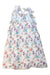 A Multicolour Sleeveless Dresses from Velveteen in size 6T for girl. (Back View)