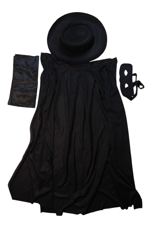 A Black Halloween Costumes from Retykle in size 8Y for boy. (Front View)