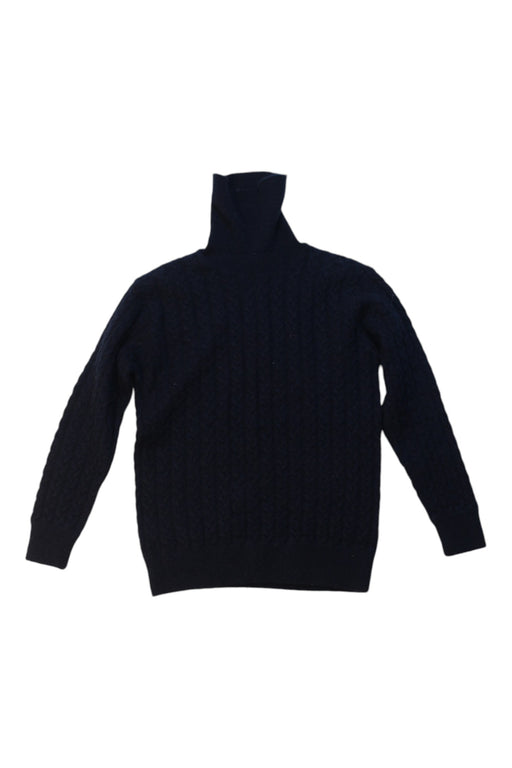 A Black Knit Sweaters from Cashmirino in size 6T for boy. (Front View)