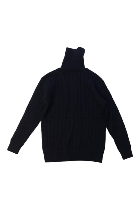 A Black Knit Sweaters from Cashmirino in size 6T for boy. (Back View)