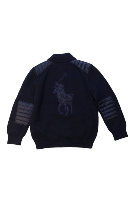 A Black Knit Sweaters from Polo Ralph Lauren in size 5T for boy. (Back View)