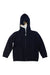 A Black Lightweight Jackets from Cashmirino in size 6T for boy. (Front View)