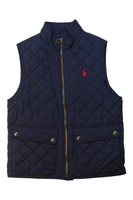 A Navy Outerwear Vests from Polo Ralph Lauren in size 5T for neutral. (Front View)