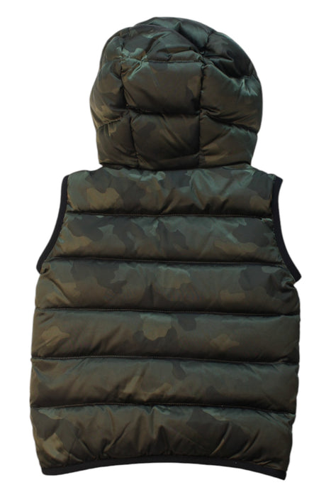 A Multicolour Outerwear Vests from Moncler in size 5T for boy. (Back View)