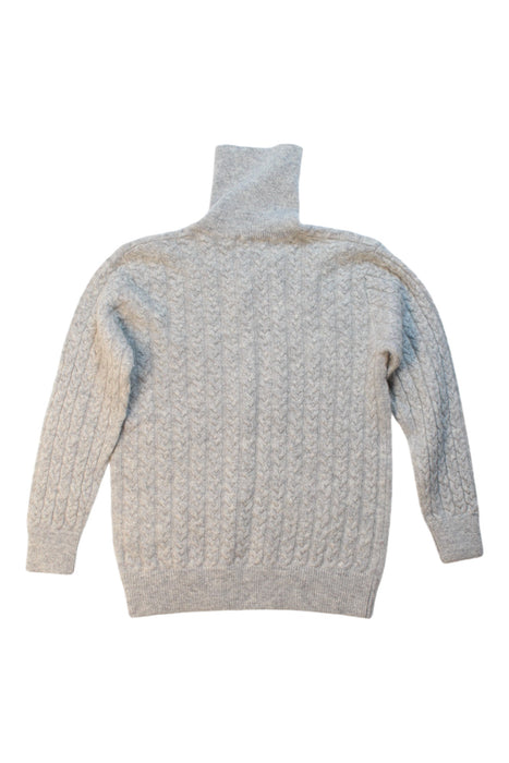 A Grey Knit Sweaters from Cashmirino in size 6T for boy. (Back View)