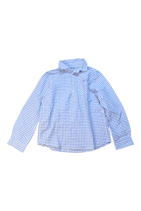 A White Long Sleeve Shirts from Nanos in size 8Y for boy. (Front View)