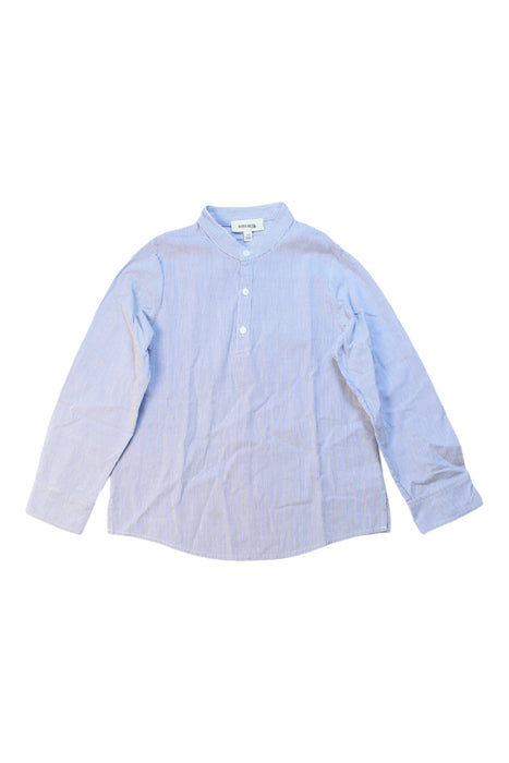 A Blue Long Sleeve Tops from Bora Aksu in size 7Y for girl. (Front View)