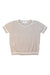 A Taupe Short Sleeve Tops from Bonpoint in size 10Y for girl. (Front View)