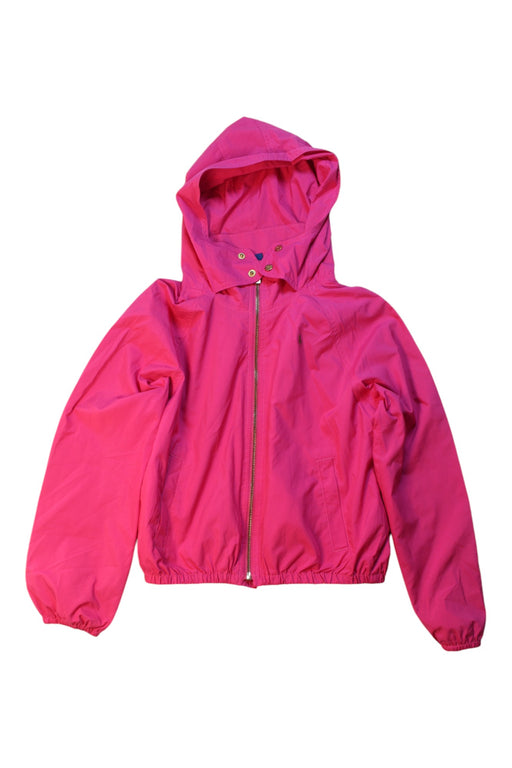 A Pink Lightweight Jackets from Polo Ralph Lauren in size 8Y for girl. (Front View)