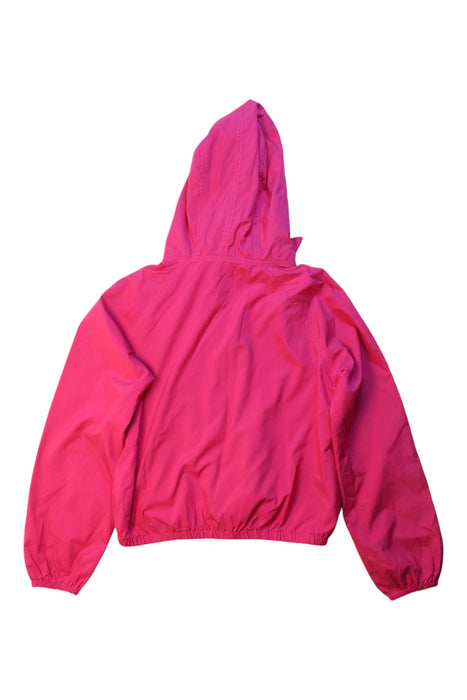 A Pink Lightweight Jackets from Polo Ralph Lauren in size 8Y for girl. (Back View)