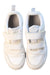 A White Sneakers from Adidas in size 10Y for neutral. (Back View)