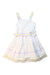 A Multicolour Sleeveless Dresses from Nicholas & Bears in size 6T for girl. (Front View)