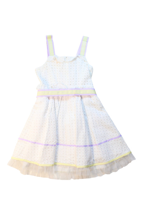 A Multicolour Sleeveless Dresses from Nicholas & Bears in size 6T for girl. (Back View)