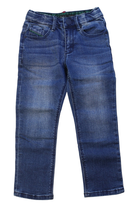 A Multicolour Jeans from IKKS in size 4T for boy. (Front View)