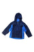 A Navy Lightweight Jackets from Columbia in size 3T for boy. (Front View)