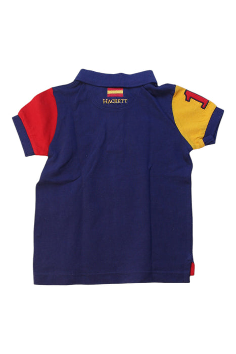 A Multicolour Short Sleeve Polos from Hackett in size 3T for boy. (Back View)