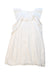 A White Sleeveless Dresses from Chloe in size 3T for girl. (Front View)