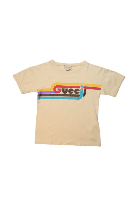 A Multicolour Short Sleeve T Shirts from Gucci in size 6T for girl. (Front View)