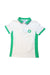 A White Short Sleeve Polos from Jacadi in size 8Y for boy. (Front View)