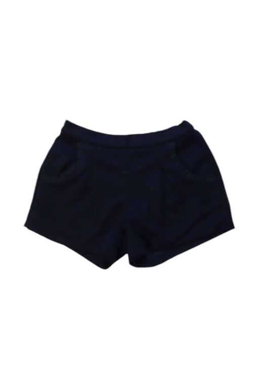 A Navy Shorts from Jacadi in size 18-24M for girl. (Front View)