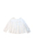 A White Long Sleeve Tops from Jacadi in size 3T for girl. (Front View)