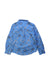 A Blue Long Sleeve Shirts from Petit Bateau in size 8Y for boy. (Back View)