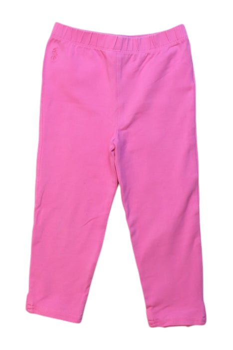 A Pink Leggings from Ralph Lauren in size 18-24M for girl. (Front View)