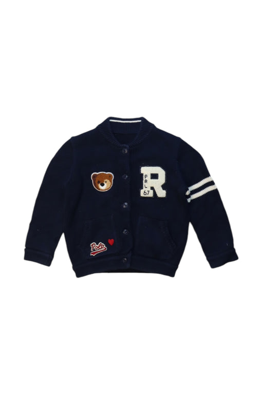 A Navy Cardigans from Ralph Lauren in size 18-24M for boy. (Front View)