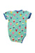 A Multicolour Short Sleeve Bodysuits from Polarn O. Pyret in size 12-18M for girl. (Back View)