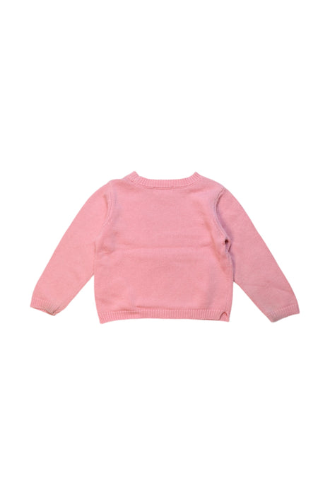 A Pink Knit Sweaters from Felix & Mina in size 18-24M for girl. (Back View)