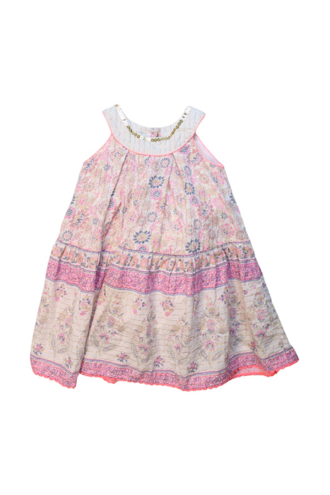 A Multicolour Sleeveless Dresses from Monsoon in size 12-18M for girl. (Front View)