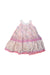 A Multicolour Sleeveless Dresses from Monsoon in size 12-18M for girl. (Back View)