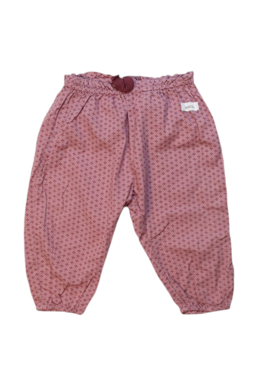 A Pink Casual Pants from Newbie in size 6-12M for girl. (Front View)