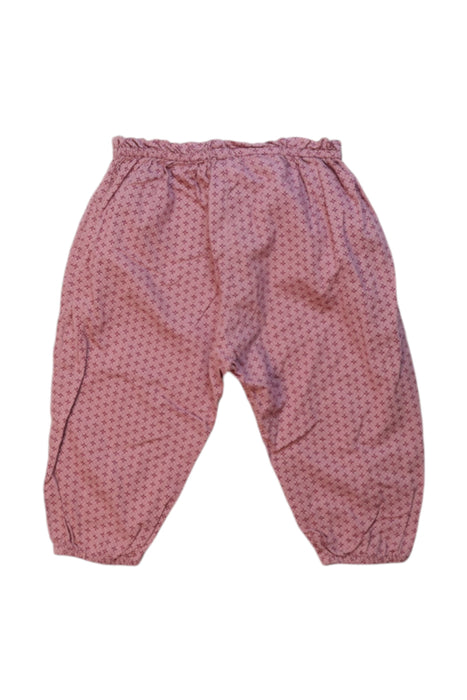 A Pink Casual Pants from Newbie in size 6-12M for girl. (Back View)