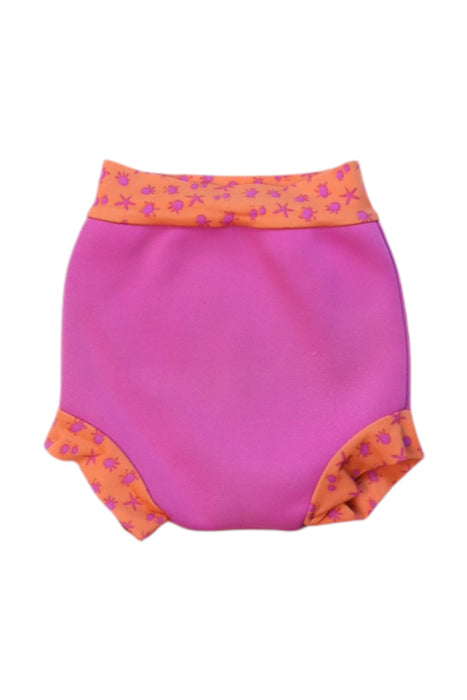 A Pink Swim Diapers from Splash About in size 12-18M for girl. (Back View)